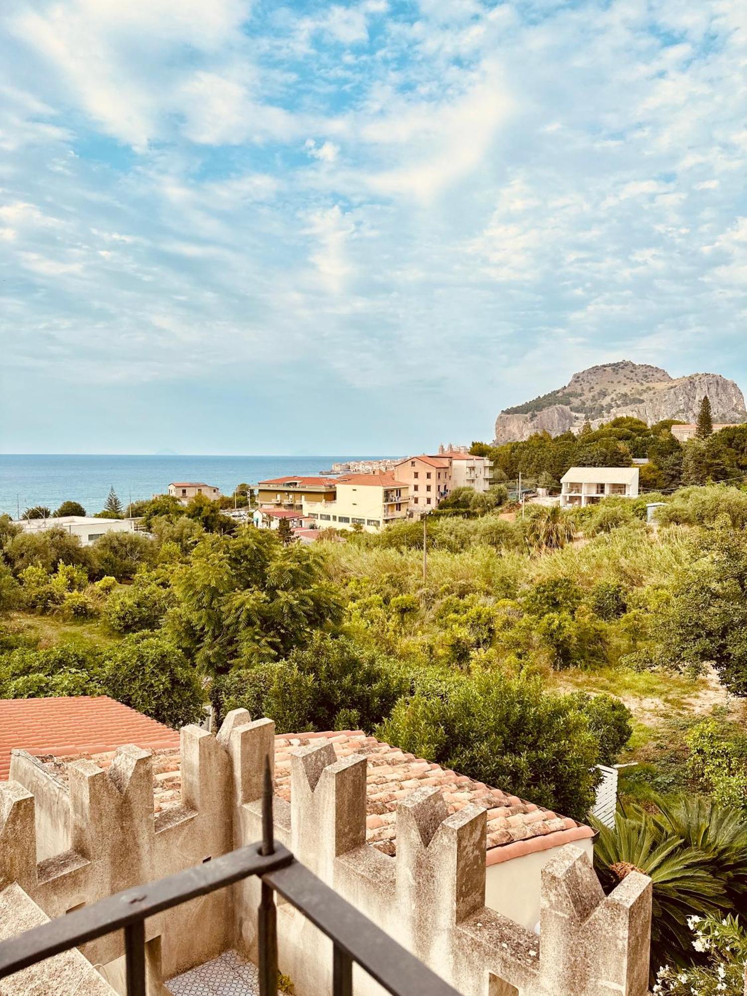Villa Tiche Чефалу Экстерьер фото